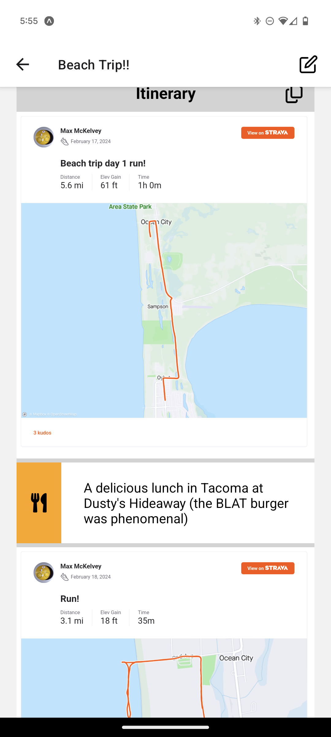 beach trip strava embed 2